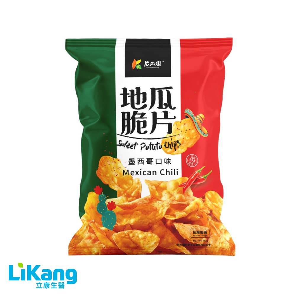 地瓜脆片-墨西哥口味(110g/包)